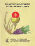 Tata Perayaan Ekaristi: Latin - Inggris - Jawa