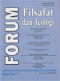 Forum Filsafat: Dimensi Kemanusiaan Seorang Imam: Tinjauan Etika Kebajikan Kristiani; Menjadi Sahabat Sejati Teladan Kemartiran Dari Santo Maximiliam Kolbe; How Does The Dramatic Theology Approach To Purgatory Contribute To The Idea Of Merciful Justice In The Case Of Sexual Abuse In The Church?; Welas Asih Sebagai Spiritualitas Perjumpaan; Pengaruh Ekaristi Pada Kehidupan Umat: Penelitian Di Keuskupan Agung Palembang Dan Keuskupan Agung Makassar; Adat Sabat Sebatatn Banua Simpakng Dan Perspektif Gereja Katolik: Sebuah Komparasi