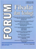 Forum Filsafat: Radikalisme Agama Sebagai Suatu Problema Kebersamaan Hidup Di Indonesia (Sebuah Kajian Dari Perspektif Kristiani Lewat Perumpamaan Tentang Orang Samaria Yang Baik Hati {Lukas 10:25-37}); Makna Kebangkitan Dalam Film Narnia: The Lion, The Witch, And The Wardrobe Dan Paralelitasnya Dengan Kebangkitan Yesus Kristus; Ludwig Wittgenstein Dan Filsafat Bahasa: 