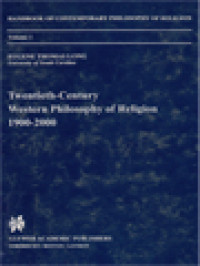 Image of Twentieth-Century Western Philosophy Of Religion 1900-2000
