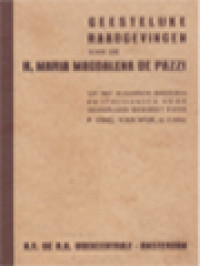 Image of Geestelijke Raadgevingen Van De H. Maria Magdalena De Pazzi