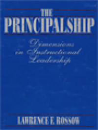 Image of The Principalship: Dimensions In Instructional Leadership