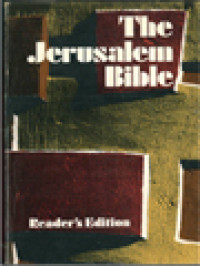 Image of The Jerusalem Bible
