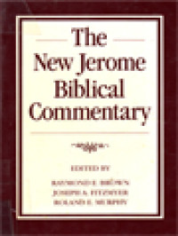 Image of The New Jerome Biblical Commentary