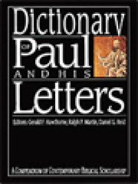 Image of Dictionary Of Paul And His Letters
