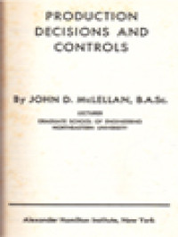 Image of Production Decisions And Controls
