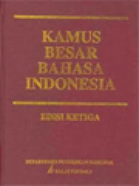 Image of Kamus Besar Bahasa Indonesia