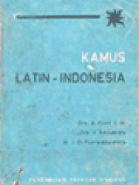 Image of Kamus Latin-Indonesia