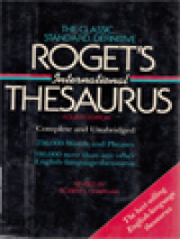 Image of Roget's International Thesaurus