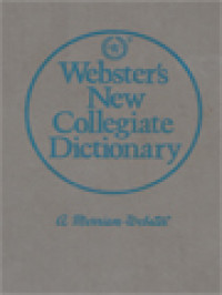 Image of Webster's New Collegiate Dictionary