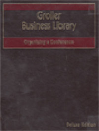 Image of Organising A Conference: How To Plan And Run An Outstanding And Effective Event