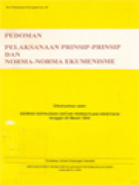 Image of Pedoman Pelaksanaan Prinsip-Prinsip Dan Norma-Norma Ekumenisme