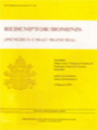 Image of Redemptor Hominis (Penebus Umat Manusia): Ensiklik Bapa Suci Yohanes Paulus II Kepada Seluruh Gereja Katolik Pada Permulaan Masa Jabatannya 4 Maret 1979
