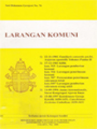 Image of Larangan Komuni