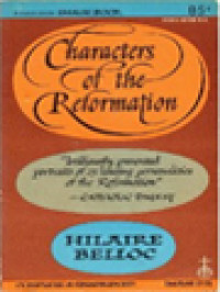 Image of Characters Of The Reformation
