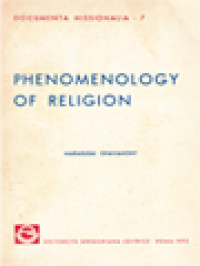 Image of Phenomenology Of Religion