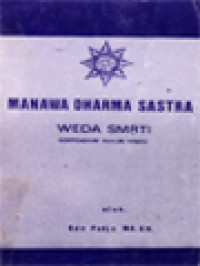 Image of Manawa Dharma Sastra: Weda SMRTI Compendium Hukum Hindu
