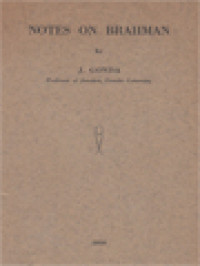 Image of Notes On Brahman