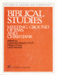 Image of Biblical Studies: Meeting Ground Of Jews And Christians