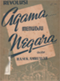 Image of Revolusi Agama Menuju Negara