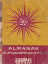 Image of Almanak Muhammadiyah: Tahun 1394 H. / 1974-1975 M.