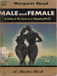 Image of Male And Female: A Study Of The Sexes In A Changing World