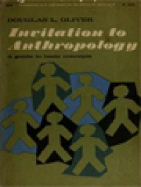 Image of Invitation To Anthropology: A Guide To Basic Concepts