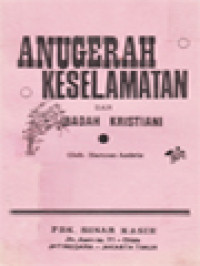 Image of Anugerah Keselamatan Dan Ibadah Kristiani