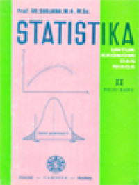 Image of Statistika Untuk Ekonomi Dan Niaga II