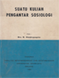 Image of Suatu Kuliah Pengantar Sosiologi
