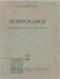 Image of Sosiologi: Pengertian-Pengertian Dan Masalah-Masalah