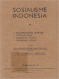 Image of Sosialisme Indonesia: Perkembangan Tjita-Tjitanya, Ketegasannja, Sosialisme Utopia, Sosialisme Ilmijah
