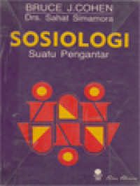 Image of Sosiologi: Suatu Pengantar