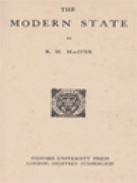 Image of The Modern State