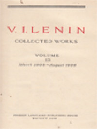 Image of Collected Works XV: March 1908 - August 1909