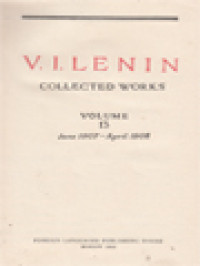 Image of Collected Works XIII: June 1907 - April 1908