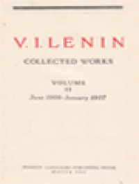 Image of Collected Works XI: June 1906 - January 1907