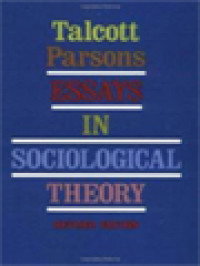 Image of Essays In Sociological Theory
