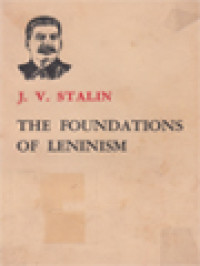 Image of The Foundations Of Leninism