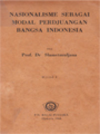 Image of Nasionalisme Sebagai Modal Perdjuangan Bangsa Indonesia I
