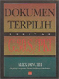 Image of Dokumen Terpilih Sekitar G.30.S / PKI