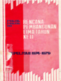 Image of Pokok-Pokok Isi Rencana Pembangunan Lima Tahun Ke II