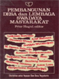 Image of Pembangunan Desa Dan Lembaga Swadaya Masyarakat / Peter Hagul (Editor)