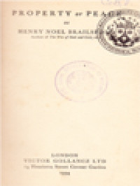 Image of Property Or Peace