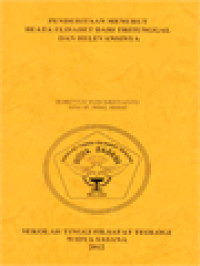 Image of Penderitaan Menurut Beata Elisabet Dari Tritunggal Dan Relevansinya