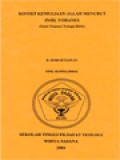 Konsep Kemuliaan Allah Menurut Injil Yohanes (Suatu Tinjauan Teologis-Biblis)