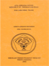 Image of Ada Sebagai Indah Menurut St. Thomas Aquinas, (Suatu Analisa Refleksi-Filosofis)