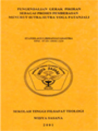 Image of Pengendalian Gerak Pikiran Sebagai Proses Pembebasan Menurut Sutra-Sutra Yoga Patanjali