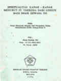 Spiritualitas Kanak-Kanak Menurut St. Theresia Dari Lisieux Bagi Imam Dewasa Ini
