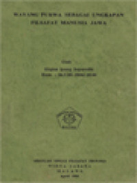 Image of Wayang Purwa Sebagai Ungkapan Filsafat Manusia Jawa